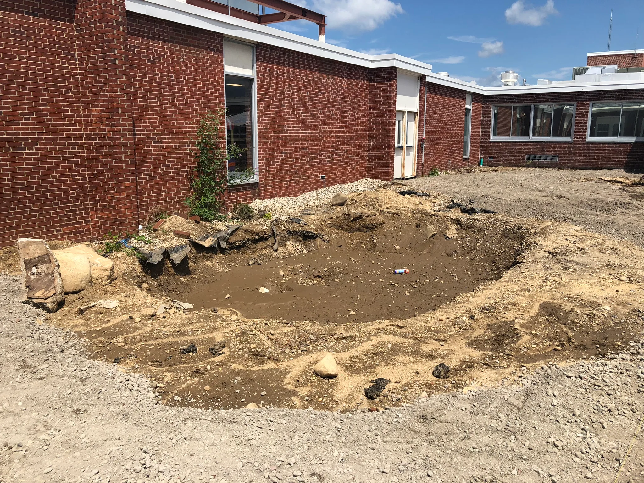 CS2 — site before installation