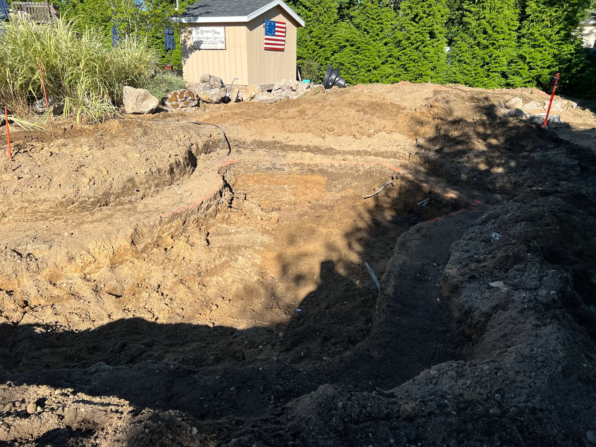 CS4 — excavation begins