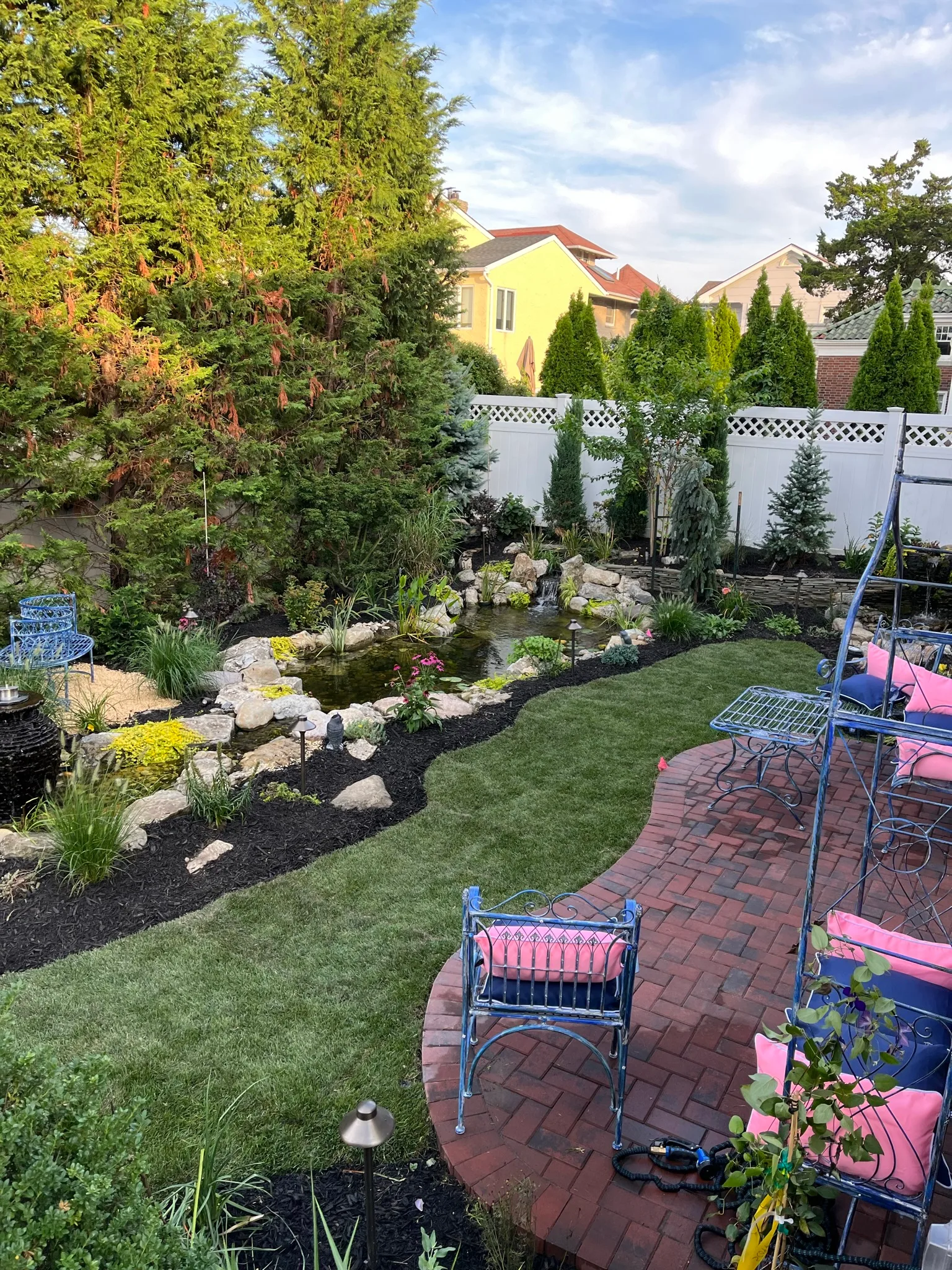 CS5 — full backyard with brick patio