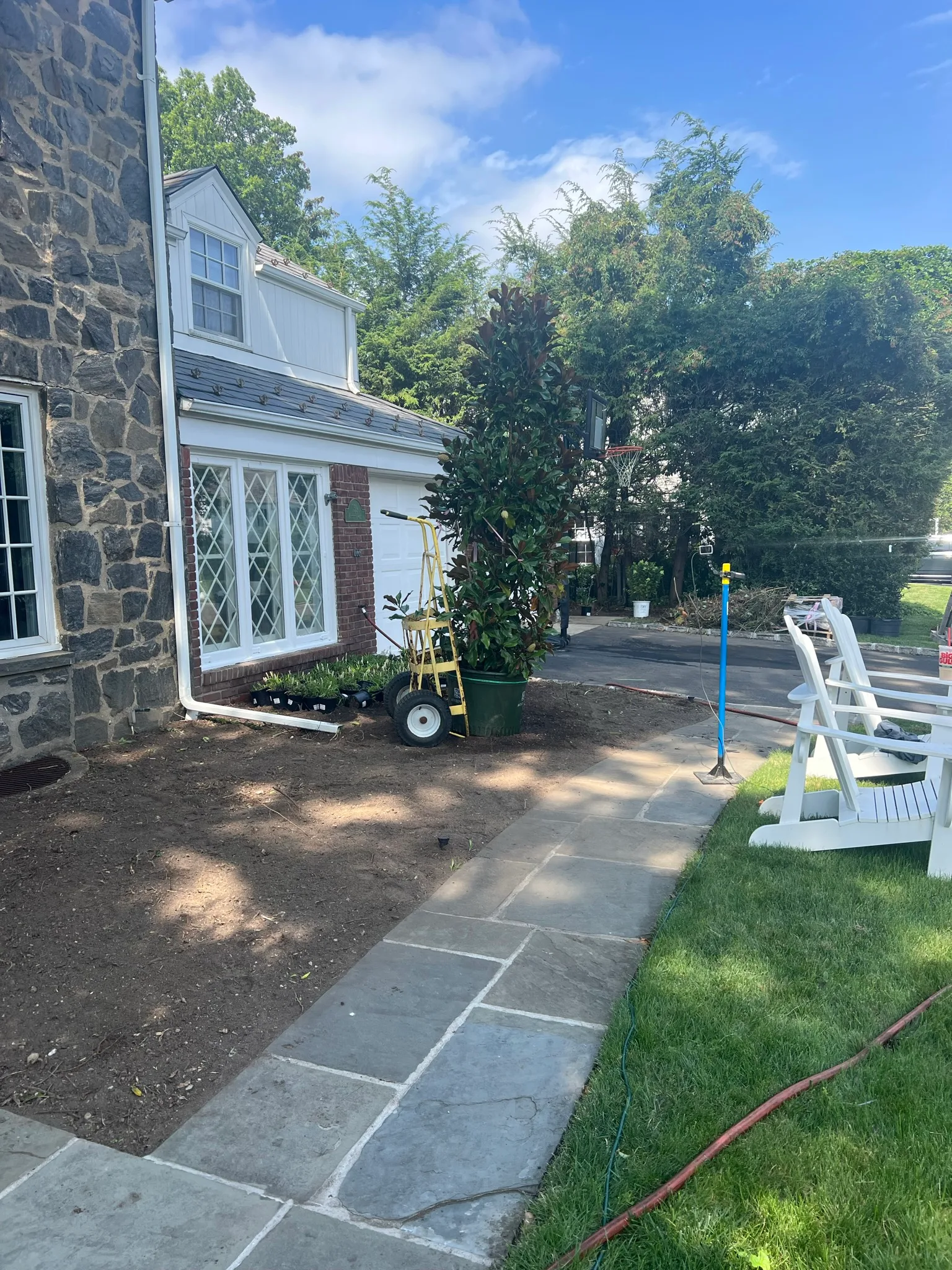 CS7 — bed preparation and planting
