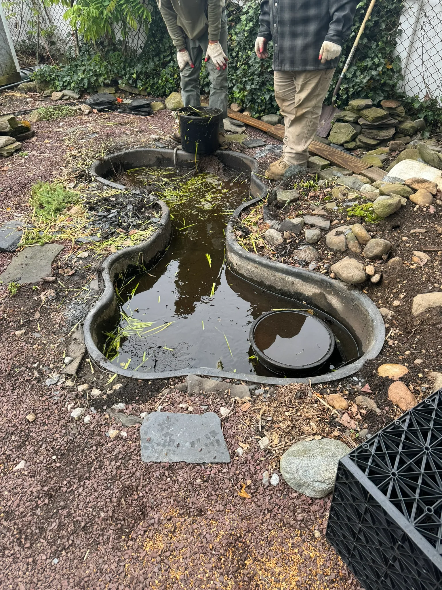 CS8 — boulder stacking in progress
