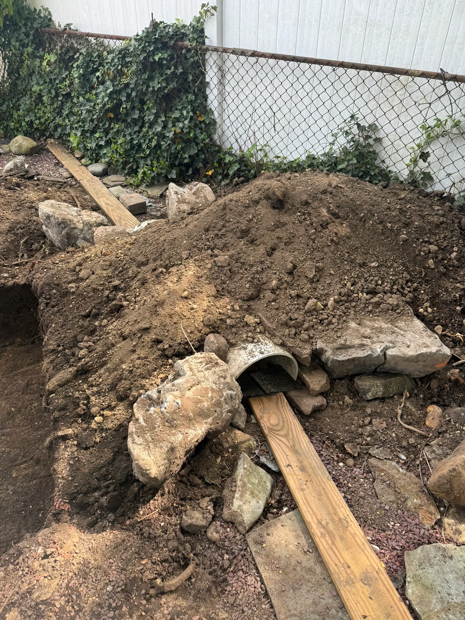 CS8 — excavation and site preparation